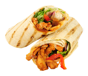 Chicken Goujon & Cheese Wrap 